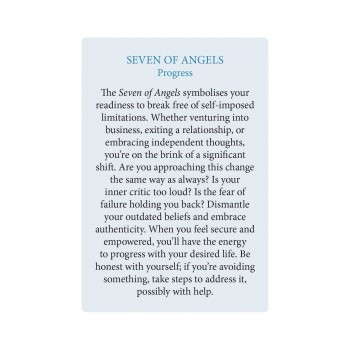 The Tarot of Light Pocket Edition kortos Blue Angel